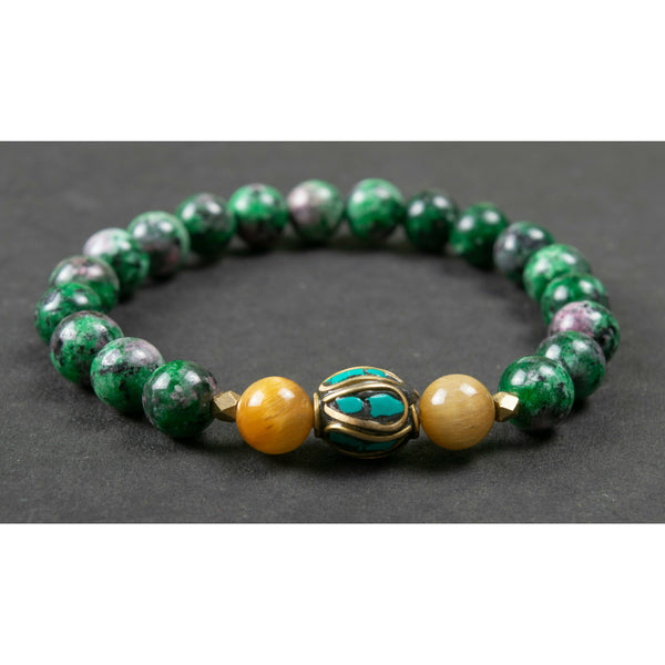 Ruby Zoisite Bracelet