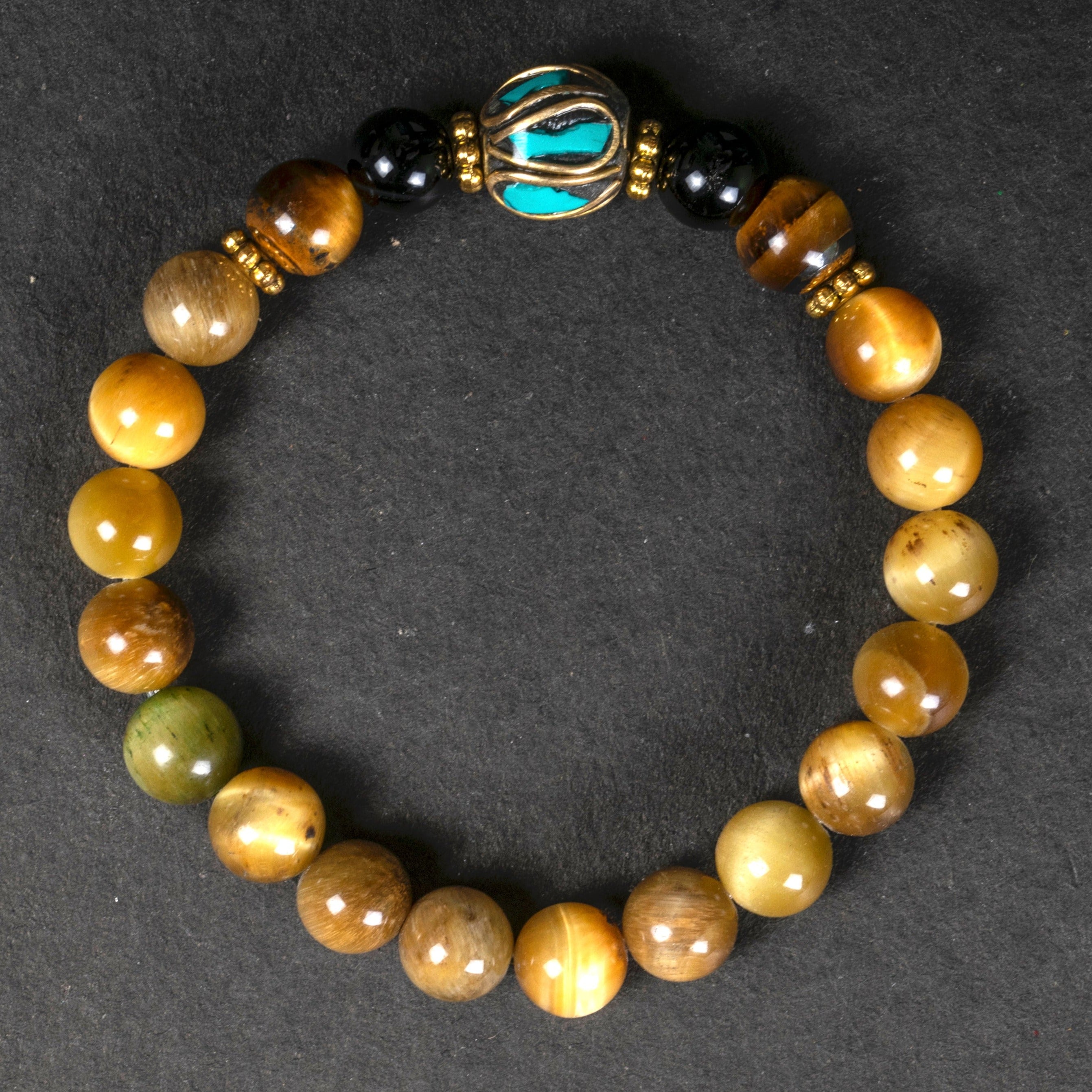 Yellow tiger eye bracelet hotsell