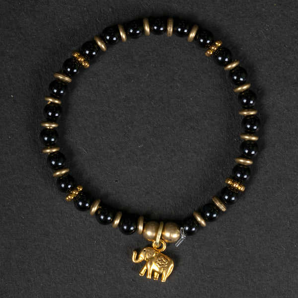 Land and Sea Onyx and Mother of Pearl Bracelet Set