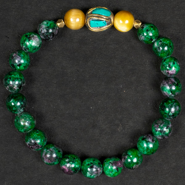 Ruby Zoisite Bracelet