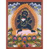 Black Jambala Masterpiece Thangka