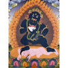 Black Jambala Masterpiece Thangka