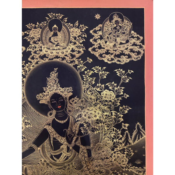 Green Tara Thangka