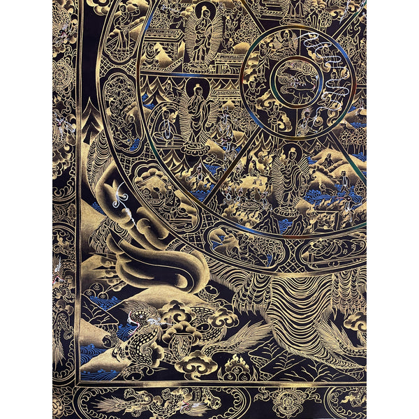Wheel Of Life Masterpiece Thangka