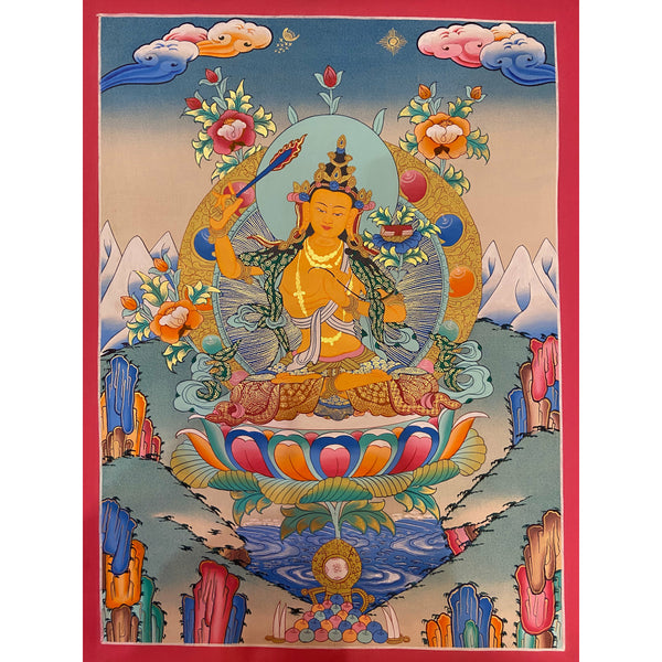 Manjushri Thangka