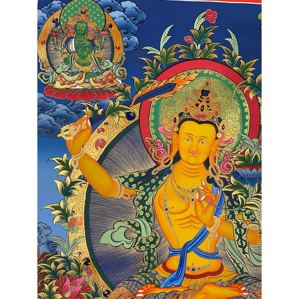 Manjushri Large Thangka