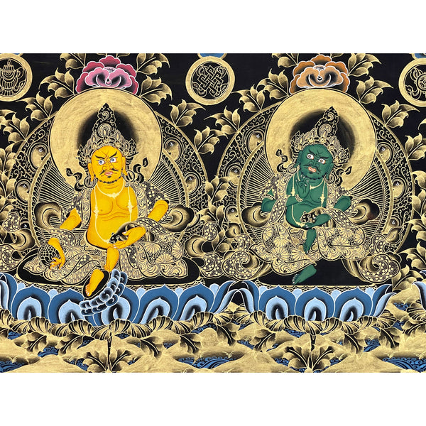 Pancha(Five) Jambhala Thangka
