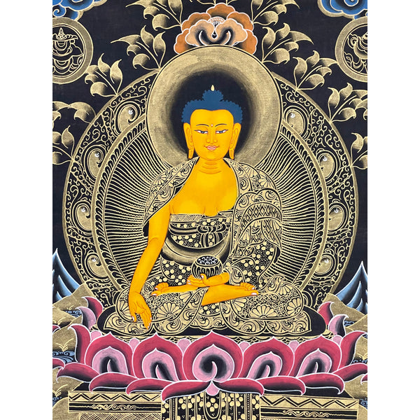 Pancha Buddha Thangka – A Representation of the Five Wisdom Tathagatas