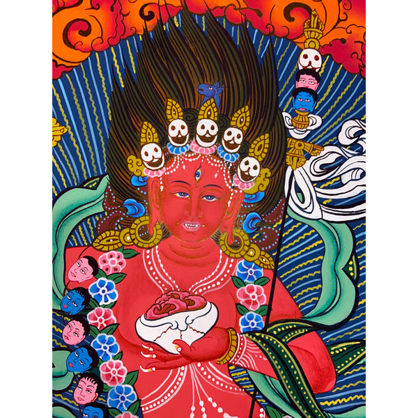 Vajravarahi / Dorje Phagmo Thangka Painting