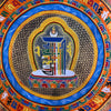 Kalachakra Alphabet Tibetan Thangka Painting - Art Of Tibet