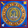 Kalachakra Alphabet Tibetan Thangka Painting - Art Of Tibet