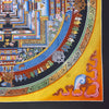 Kalachakra Mandala Tibetan Thangka Painting - Art Of Tibet