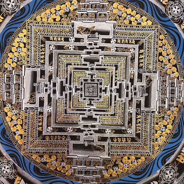 Kalachakra Mandala Tibetan Thangka Painting - Art Of Tibet