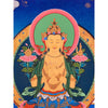 Maitreya Buddha Thangka - Art Of Tibet