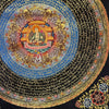 Om Mantra Mandala Thangka - Art Of Tibet