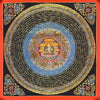 Om Mantra Mandala Thangka - Art Of Tibet