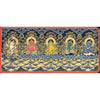 Pancha(Five) Jambhala Thangka - Art Of Tibet