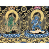 Pancha(Five) Jambhala Thangka - Art Of Tibet