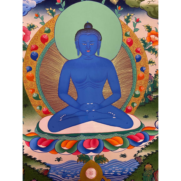 Samantabhadra Buddha Tibetan Thangka Painting - Art Of Tibet