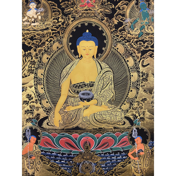 Shakyamuni Buddha Thangka - Art Of Tibet