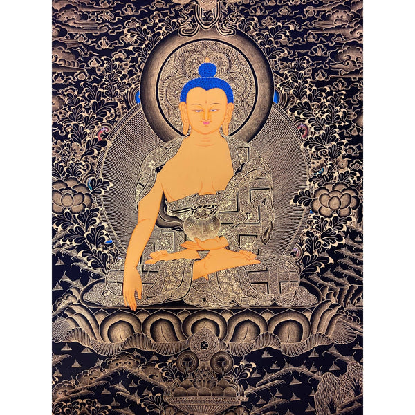 Shakyamuni Buddha Thangka - Art Of Tibet