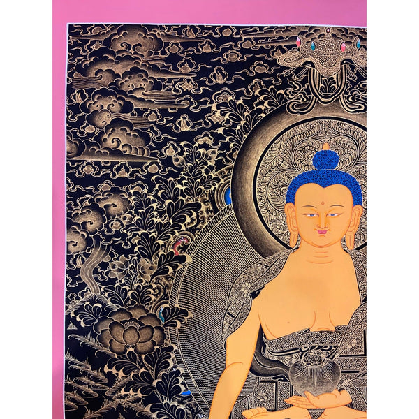 Shakyamuni Buddha Thangka - Art Of Tibet