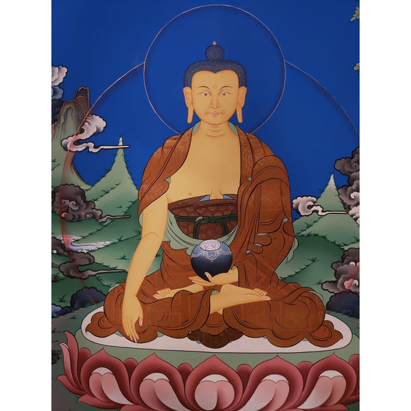 Shakyamuni Buddha Thangka - Art Of Tibet