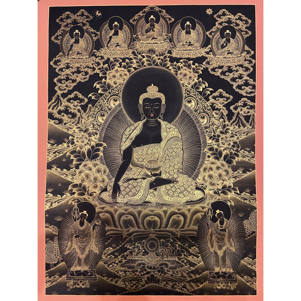 Shakyamuni Buddha Thangka - Art Of Tibet