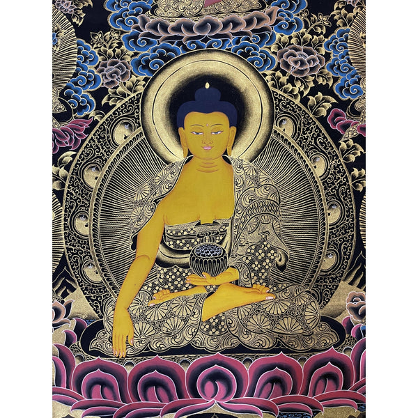 Shakyamuni Buddha Thangka - Art Of Tibet