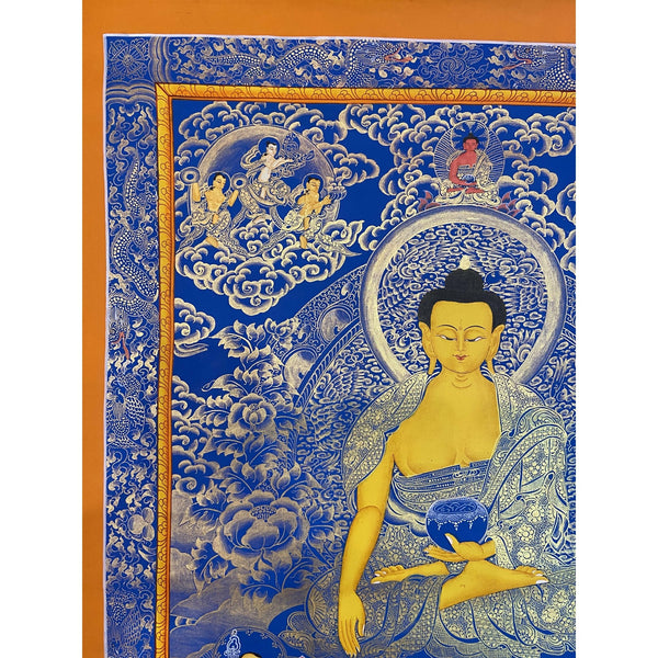 Shakyamuni Buddha Thangka - Art Of Tibet
