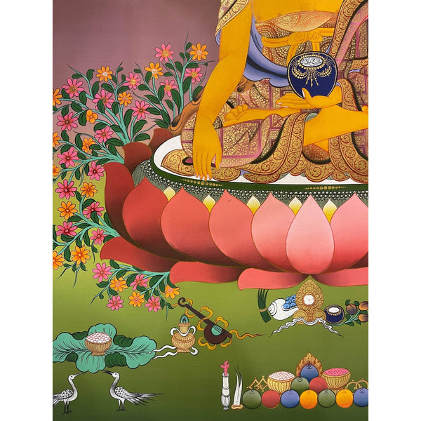 Shakyamuni Buddha Thangka - Art Of Tibet