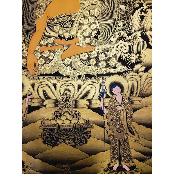 Shakyamuni Buddha Thangka - Art Of Tibet