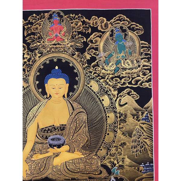 Shakyamuni Buddha Thangka - Art Of Tibet