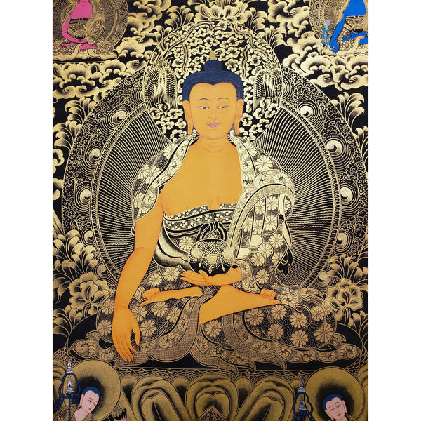 Shakyamuni Buddha Thangka - Art Of Tibet