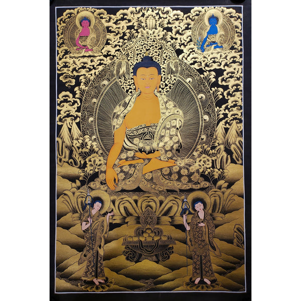 Shakyamuni Buddha Thangka - Art Of Tibet