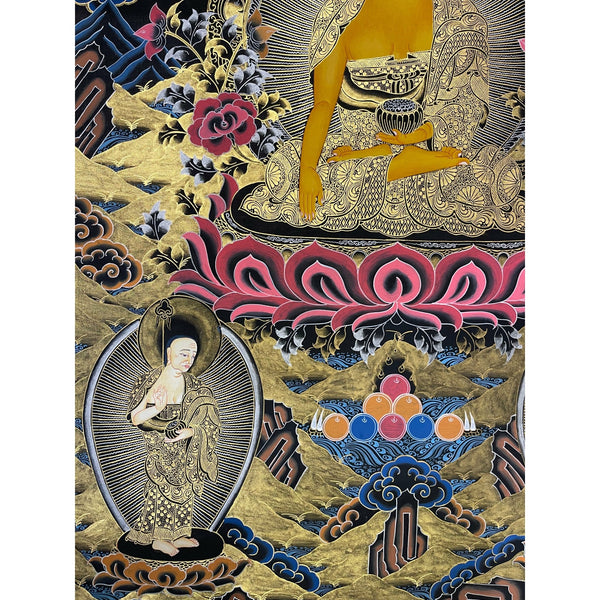 Shakyamuni Buddha Thangka - Art Of Tibet