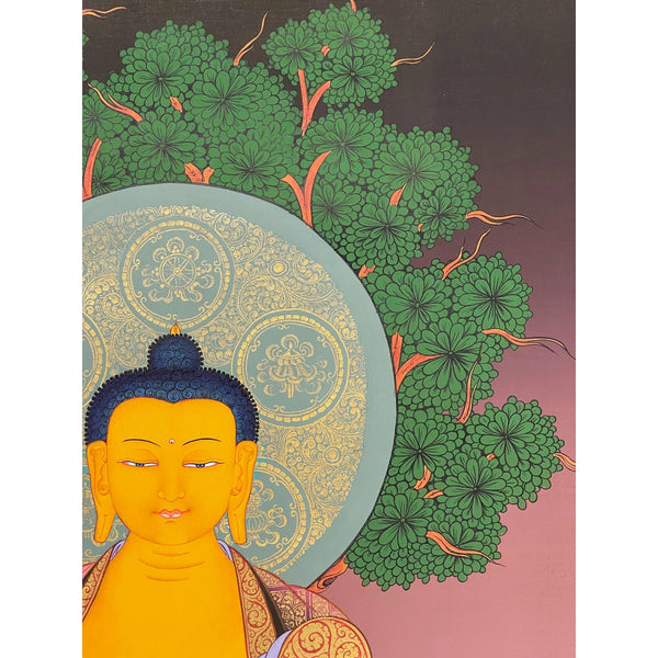 Shakyamuni Buddha Thangka - Art Of Tibet
