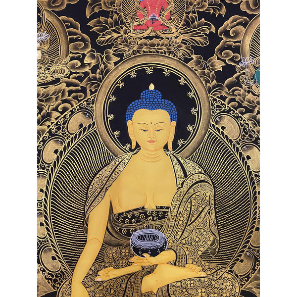 Shakyamuni Buddha Thangka - Art Of Tibet
