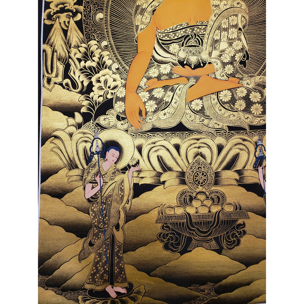 Shakyamuni Buddha Thangka - Art Of Tibet