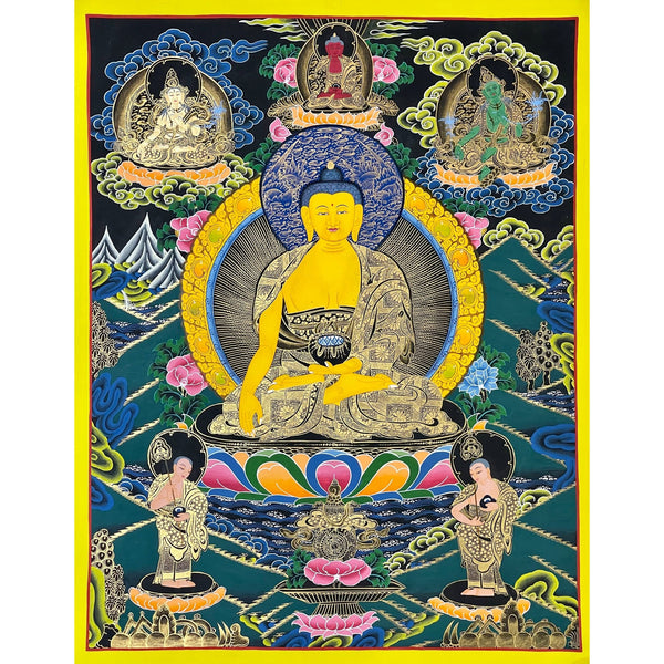 Shakyamuni Buddha Thangka Painting - Art Of Tibet