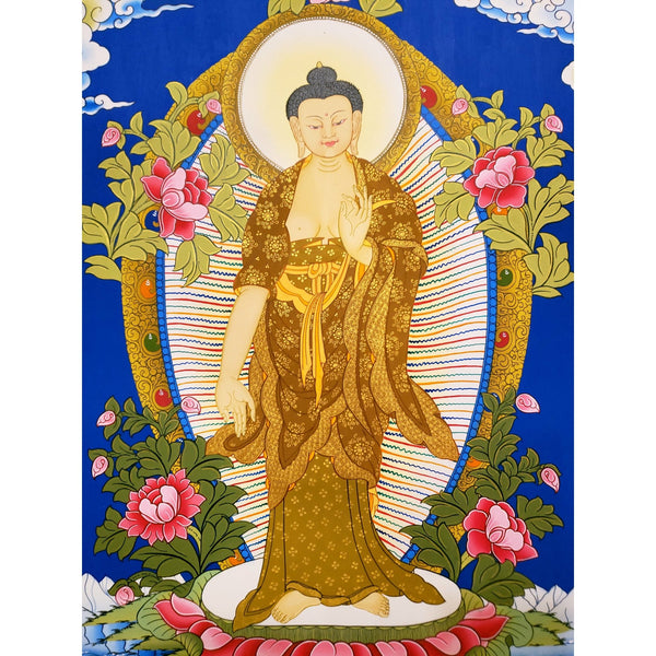 Standing Shakyamuni Buddha - Art Of Tibet