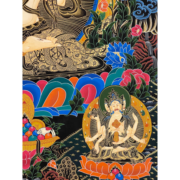 White Tara Large Thangka - Art Of Tibet