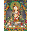 White Tara Large Thangka - Art Of Tibet