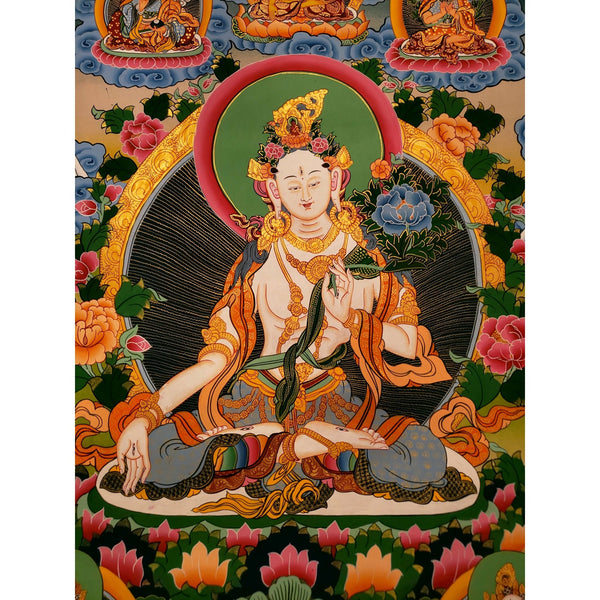 White Tara Thangka Painting - Art Of Tibet