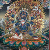 Art Of Tibet - Six Armed Mahakala Thangka Painting
