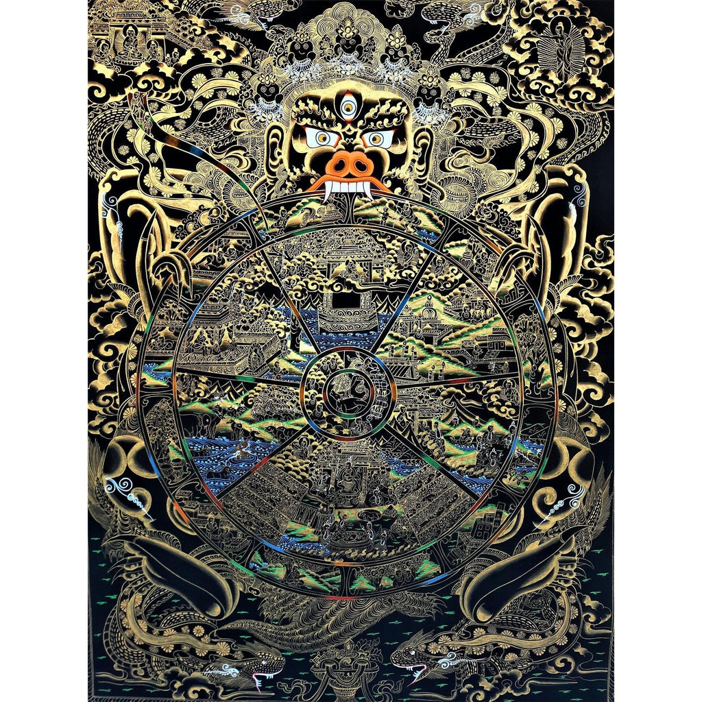 SAMSARA _ THE WHEEL OF LIFE - Art Of Tibet