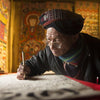 Traditional hand-painted Tibetan Buddhist Thangka painting
