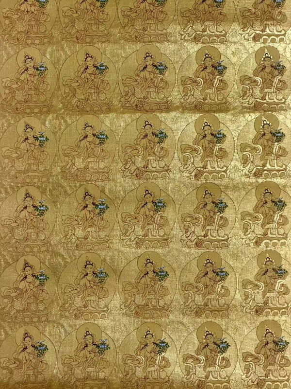 108 Green Tara Thangka - Art Of Tibet