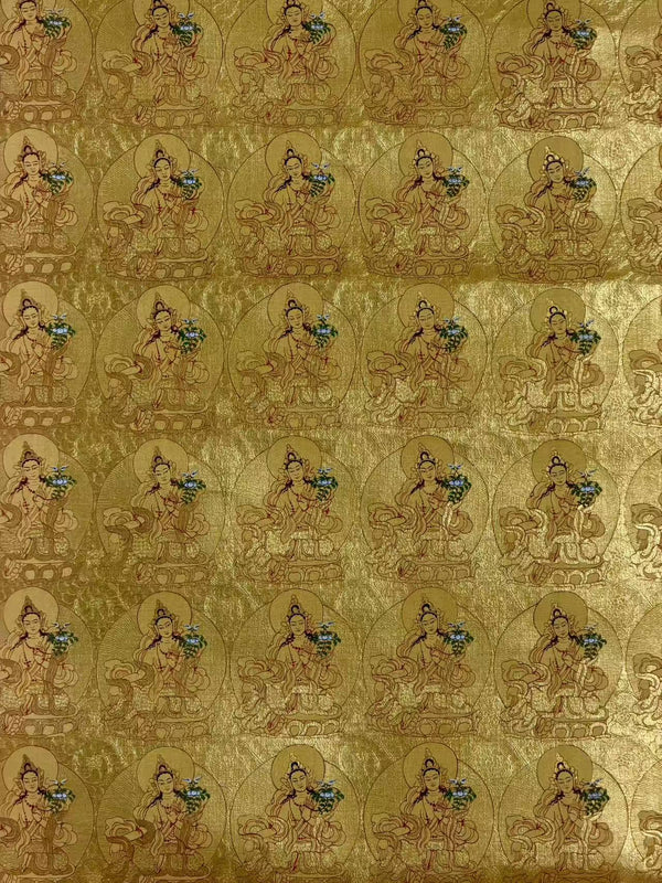 108 Green Tara Thangka - Art Of Tibet