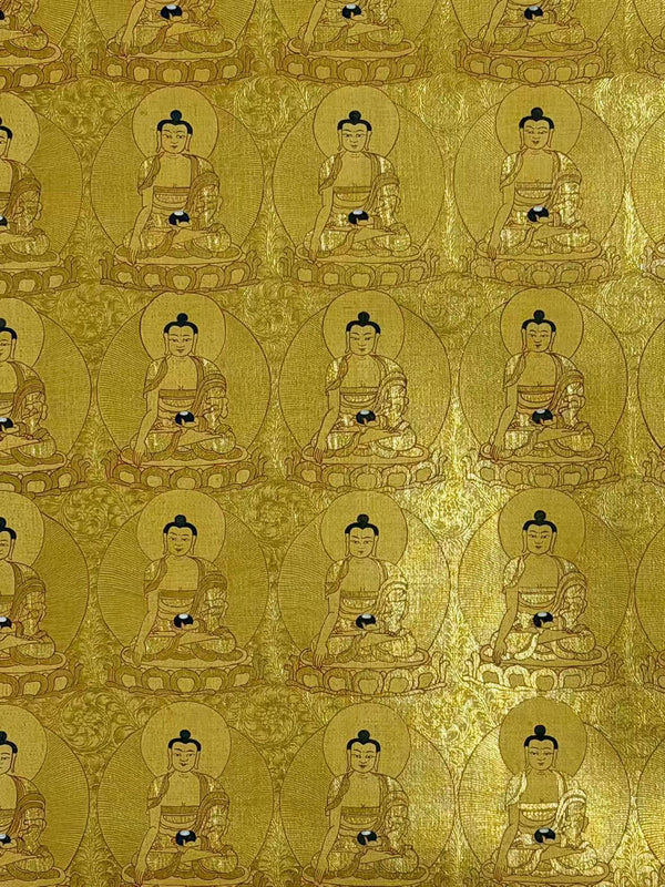 108 Shakyamuni Buddha Thangka - Art Of Tibet